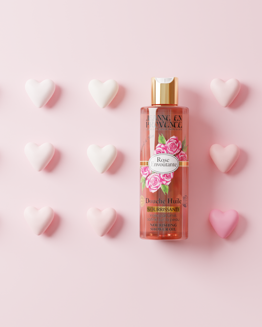 Huile de Douche Rose Envoûtante - Jeanne Arthes Parfums - 1