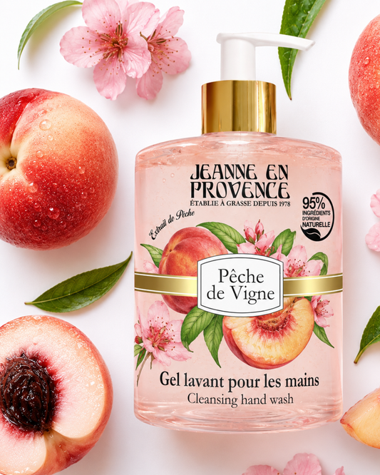 Gel Lavant Mains Pêche de Vigne - Jeanne Arthes Parfums - 1