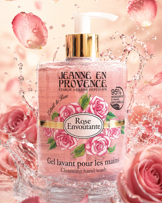 Gel Lavant Mains Rose Envoûtante - Jeanne Arthes Parfums - 1