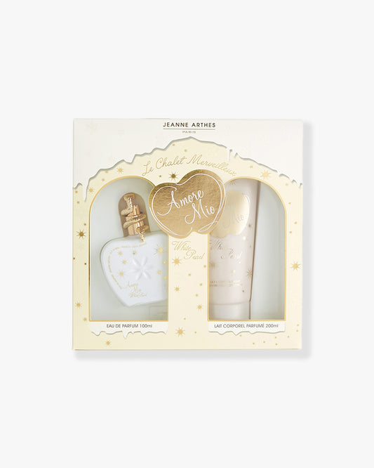 Coffret Amore Mio White Pearl - Jeanne Arthes Parfums - 1