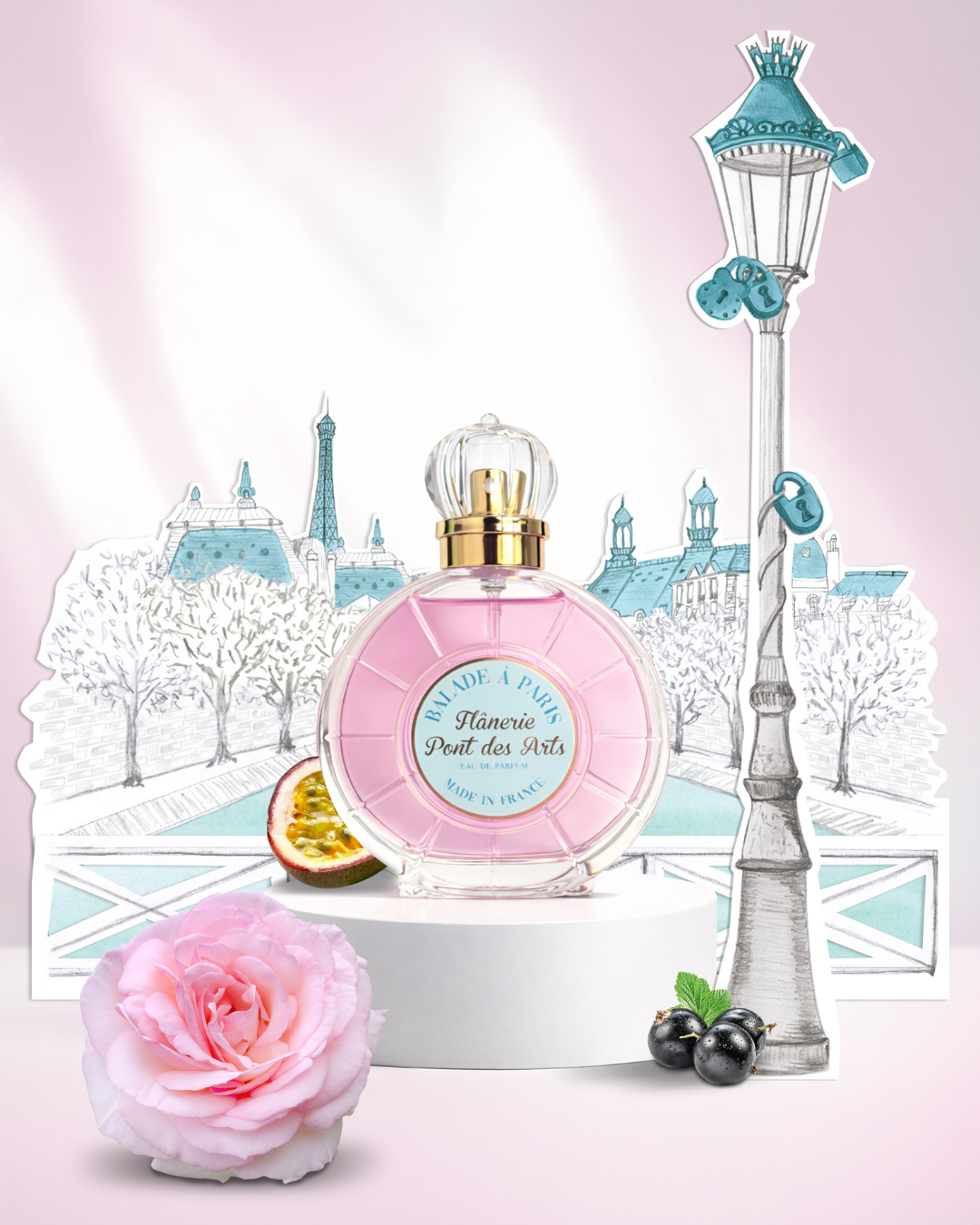 Balade à Paris Flânerie Pont des Arts - Jeanne Arthes Parfums - 4