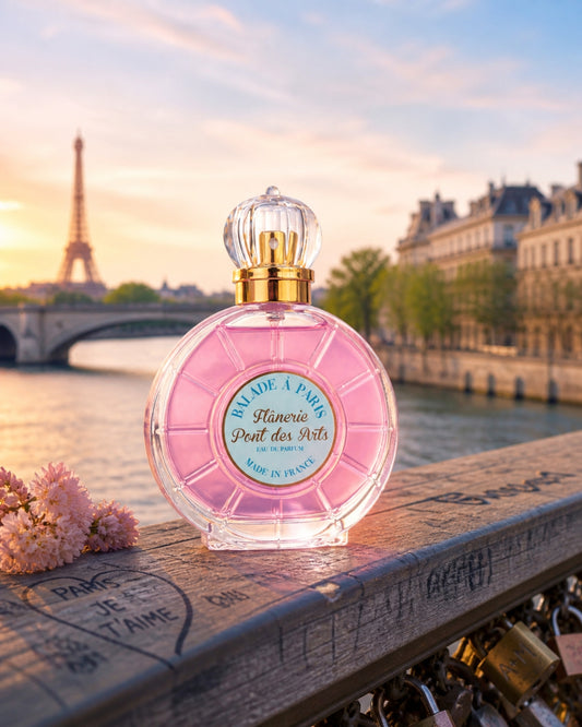 Balade à Paris Flânerie Pont des Arts - Jeanne Arthes Parfums - 2