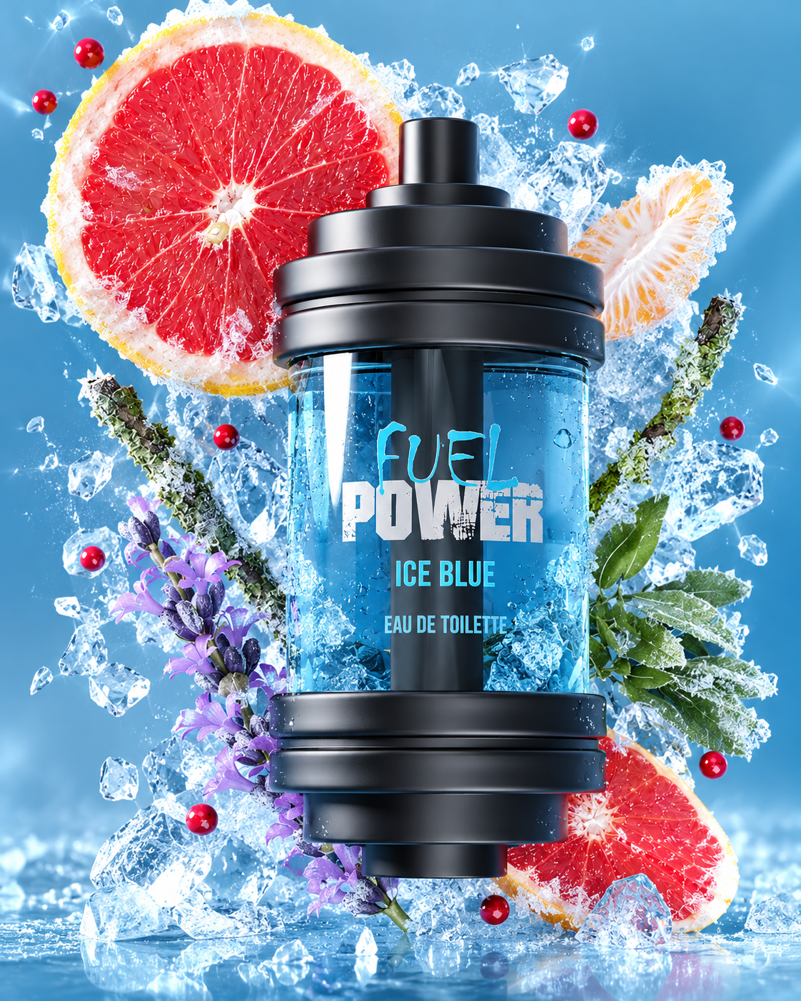 Fuel Power Ice Blue - Jeanne Arthes Parfums - 4