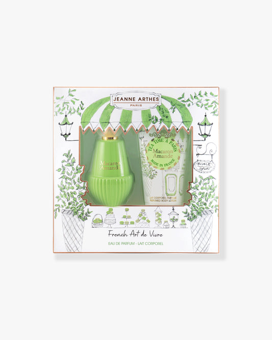 Coffret Tea Time à Paris  Macaron Amande - Jeanne Arthes Parfums - 1