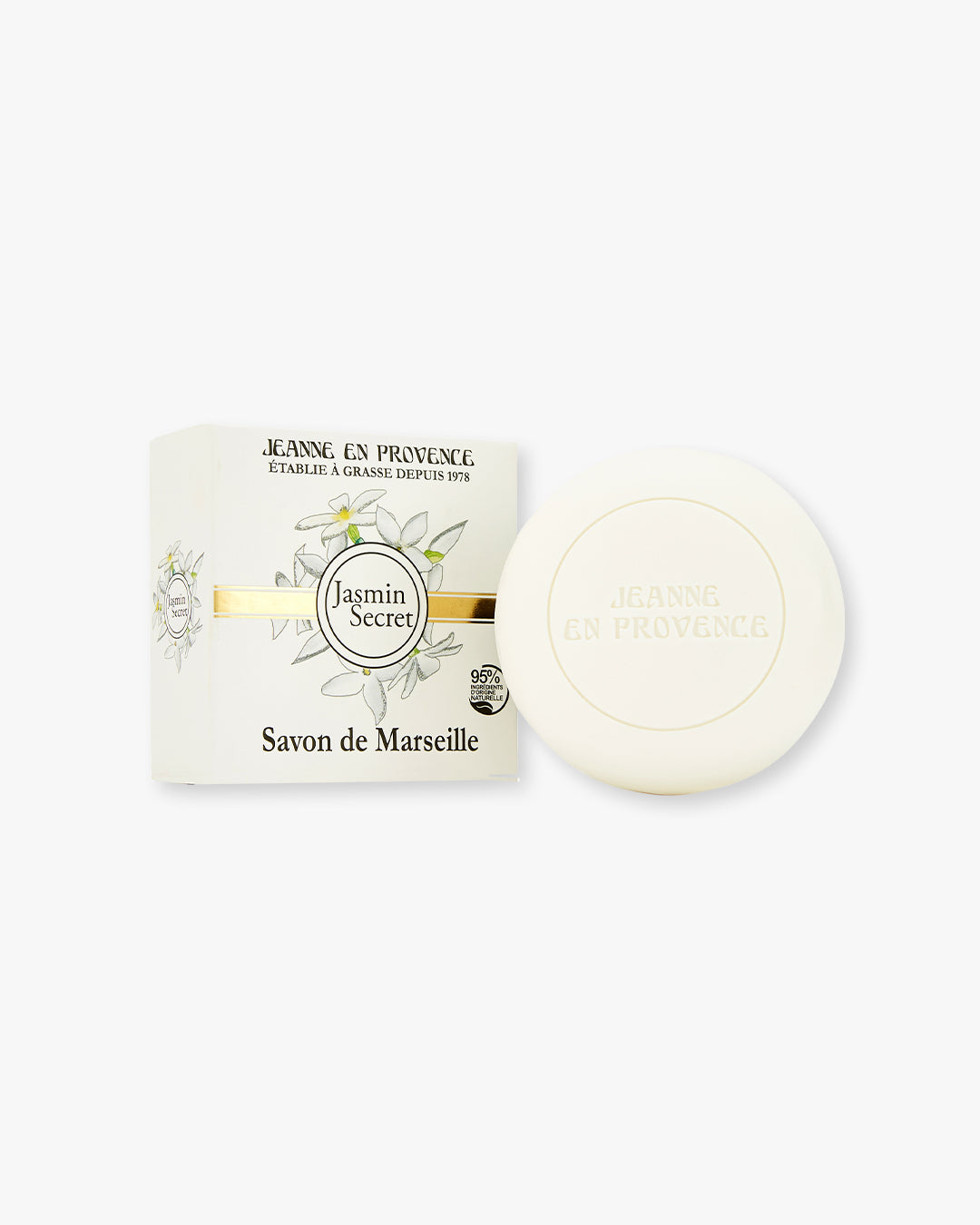 Savon Solide Jasmin Secret - Jeanne Arthes Parfums - 3