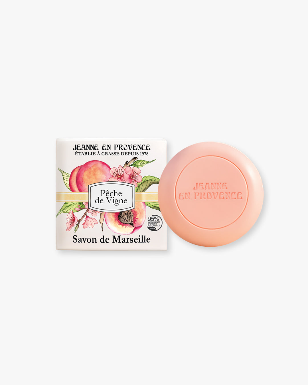 Savon Solide Pêche de Vigne - Jeanne Arthes Parfums - 3