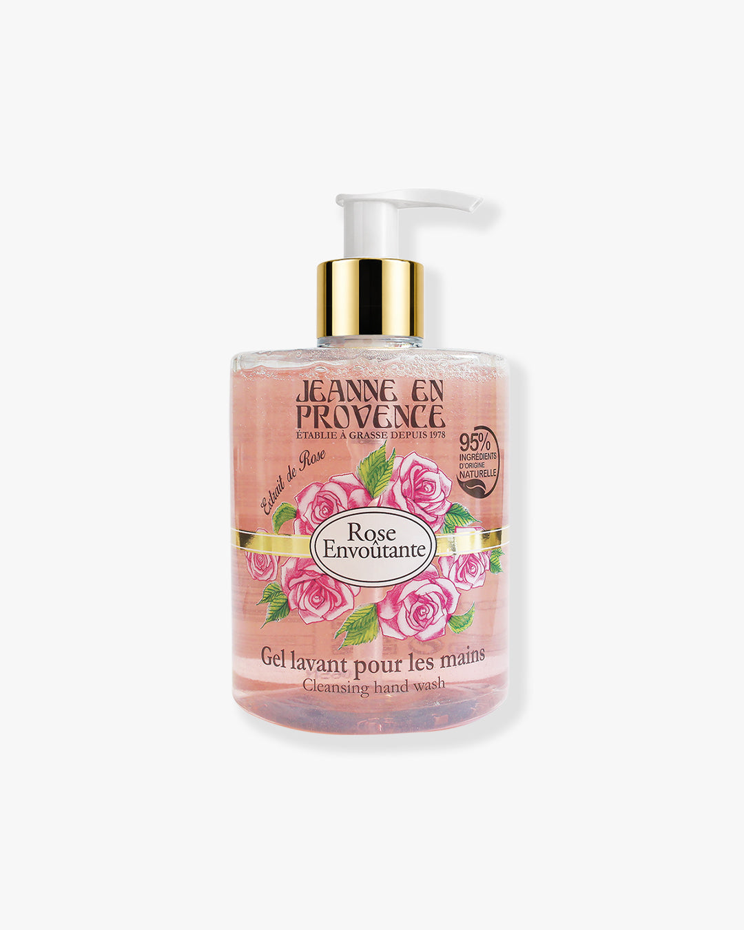 Gel Lavant Mains Rose Envoûtante - Jeanne Arthes Parfums - 1