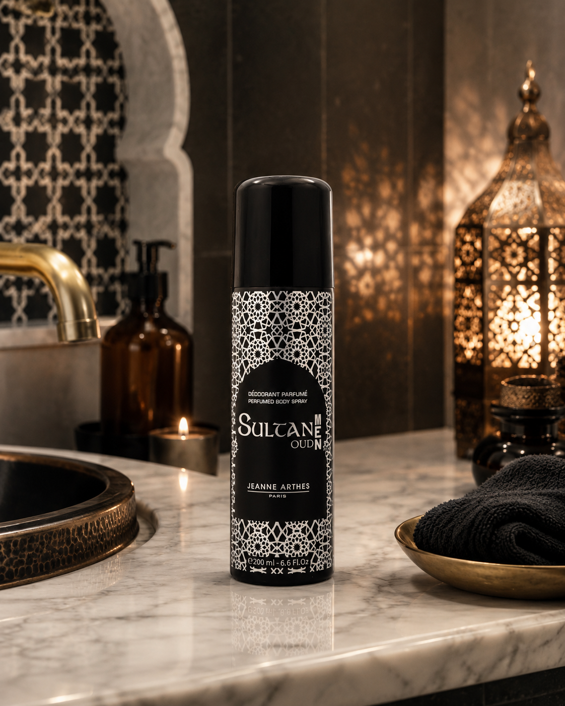 Déodorant Sultan Men Oud - Jeanne Arthes Parfums - 2