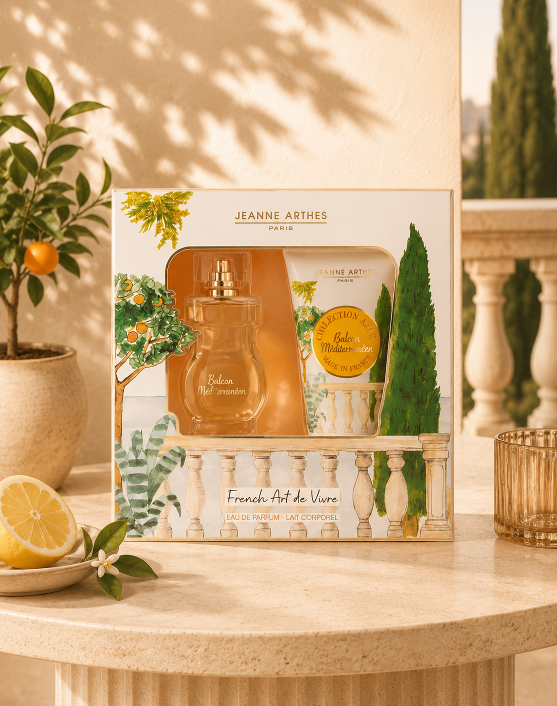 Coffret Colection Azur Balcon Méditéranéen - Jeanne Arthes Parfums - 2