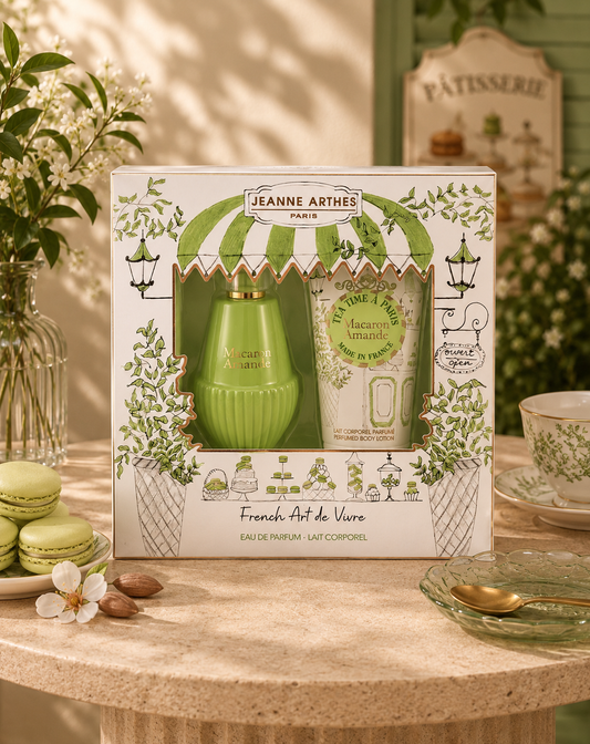 Coffret Tea Time à Paris  Macaron Amande - Jeanne Arthes Parfums - 2