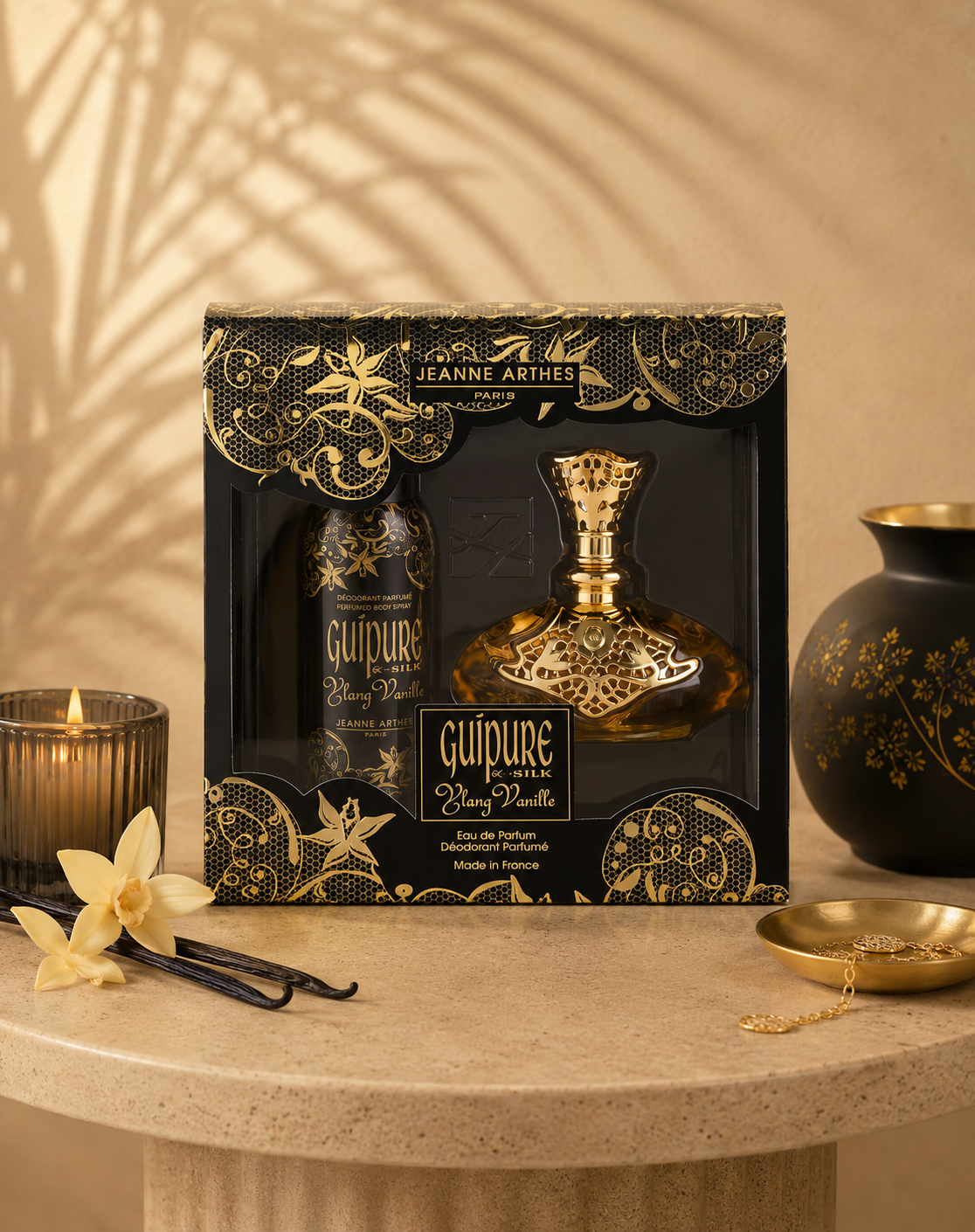 Coffret Guipure & Silk Ylang Vanille - Jeanne Arthes Parfums - 2