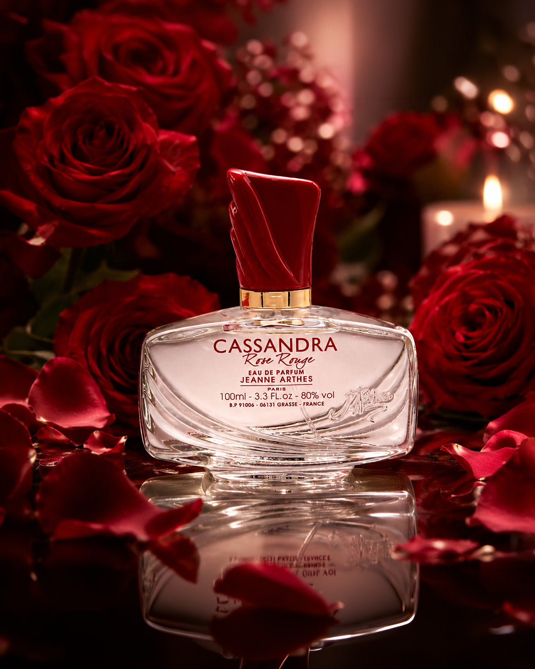 Cassandra Rose Rouge - Jeanne Arthes Parfums - 2