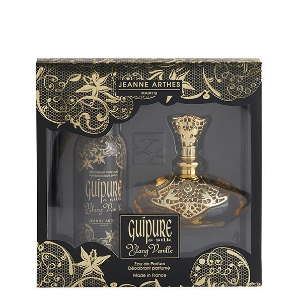 Coffret deodorant et flacont de parum guipure silk vanille