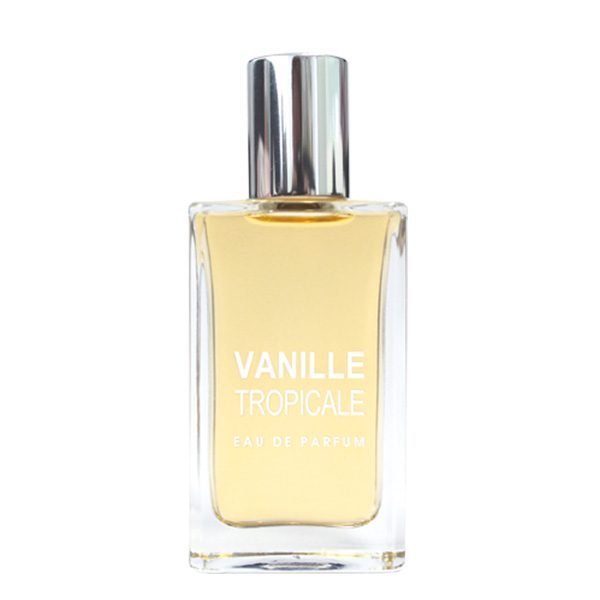 Flacon eau de parfum femme vanille tropicale