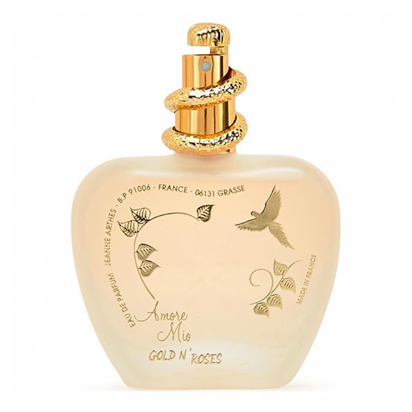 flacon parfum femme amore mio gold Jeanne Arthes