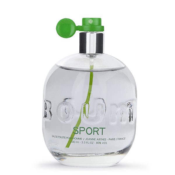 Flacon eau de toilette homme boom sport