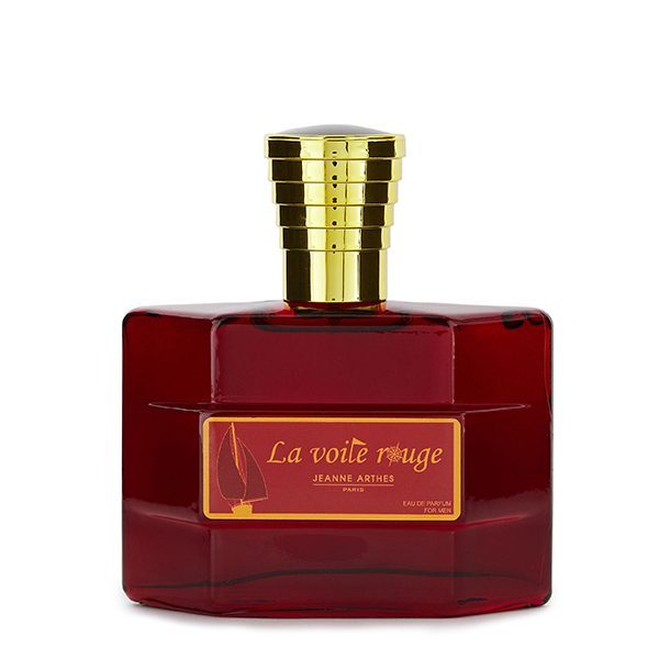 Flacon eau de toilette homme la voile rouge