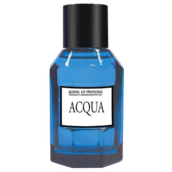 Flacon eau de toilette homme acqua