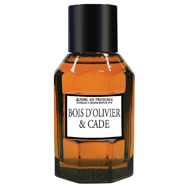 Flacon de parfum bois d'olivier et cade